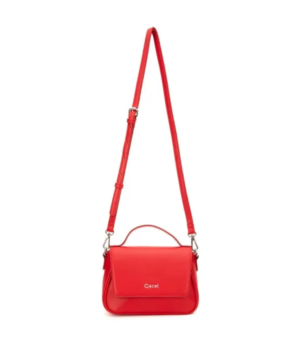 Cartera Bandolera Pequeña Rojo 1