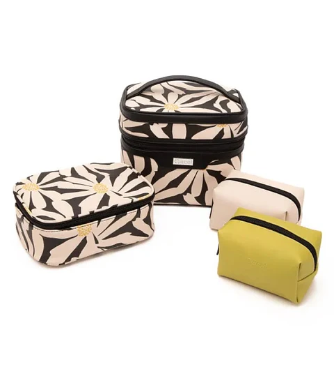 Necesaire Make Up 4pcs Negro