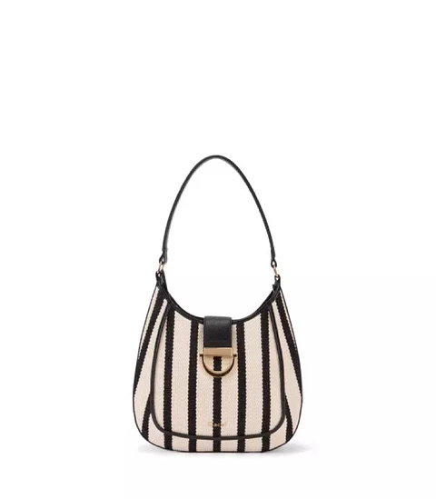 Cartera Oval Negro