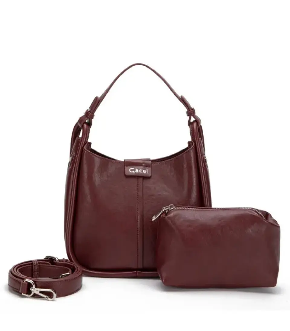 Cartera Bandolera Grande Burdeo 1