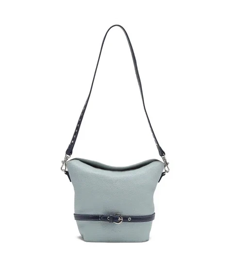 Cartera Bucket Celeste