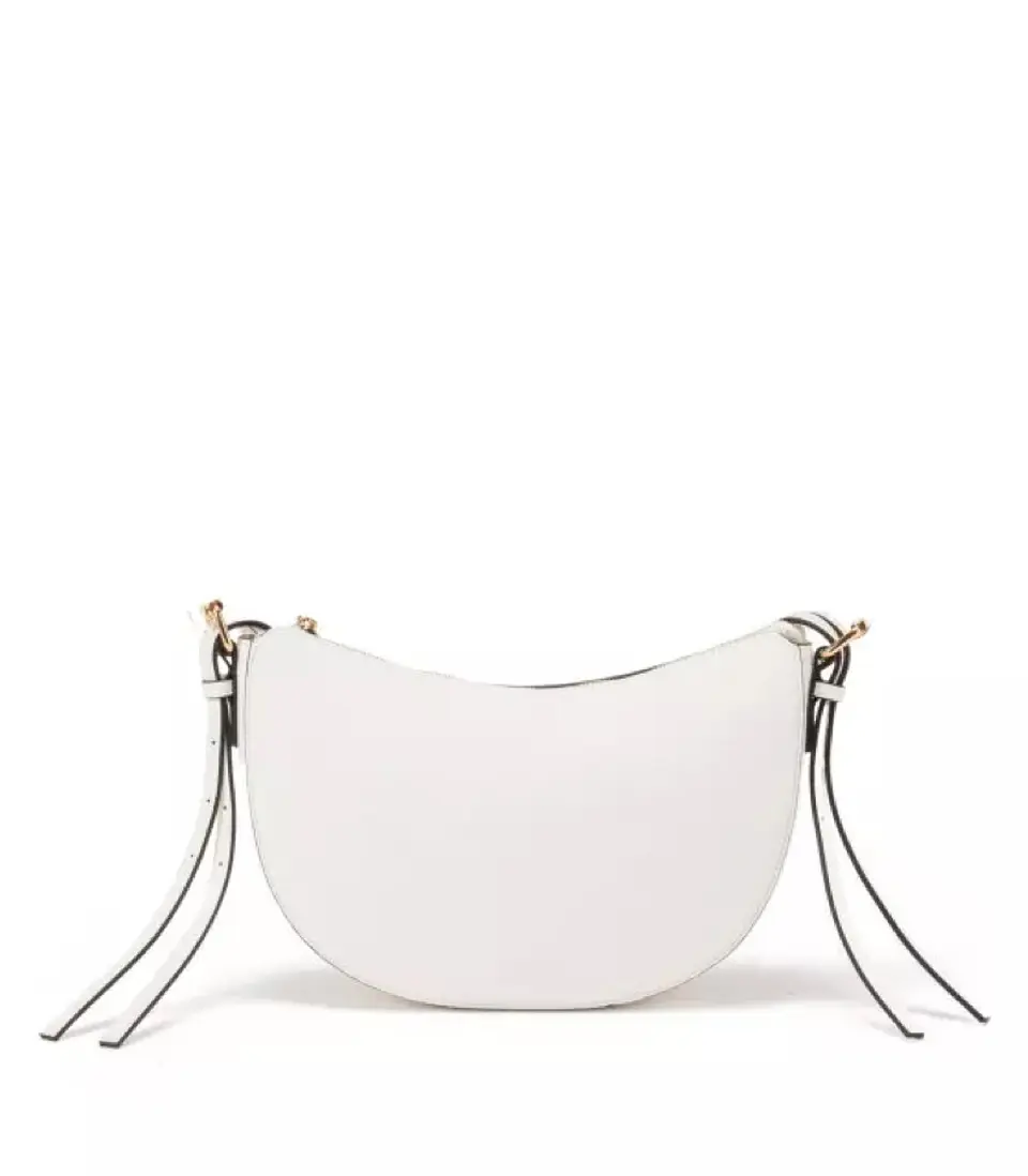 Cartera Oval Blanco 1