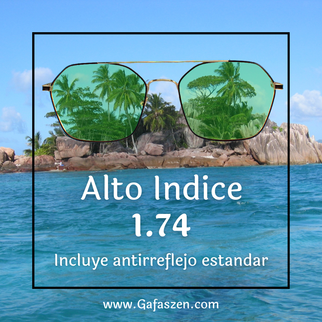 Alto índice Lentes Con Graduacion Alta Alto índice