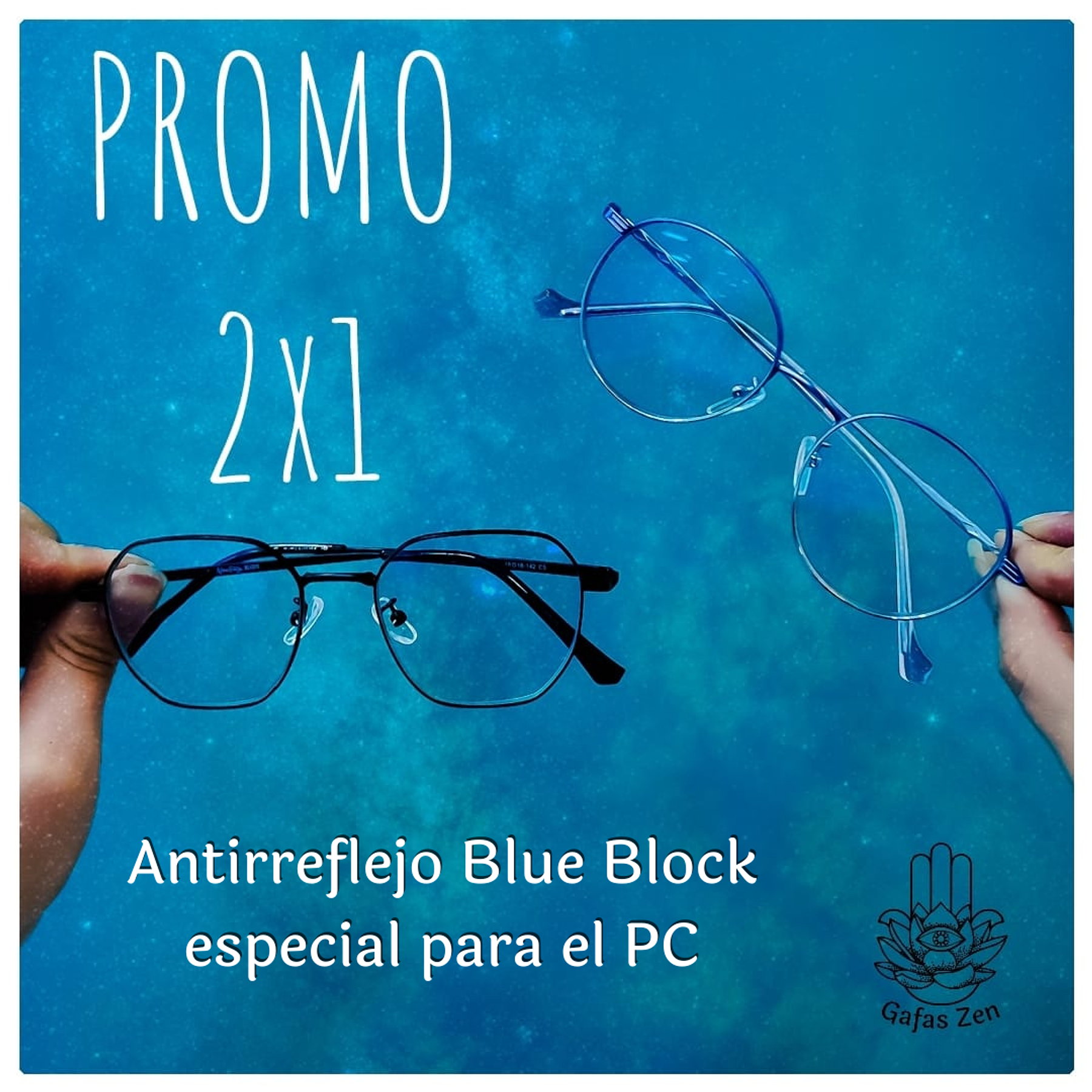 PROMO 2X1 Blue Block 