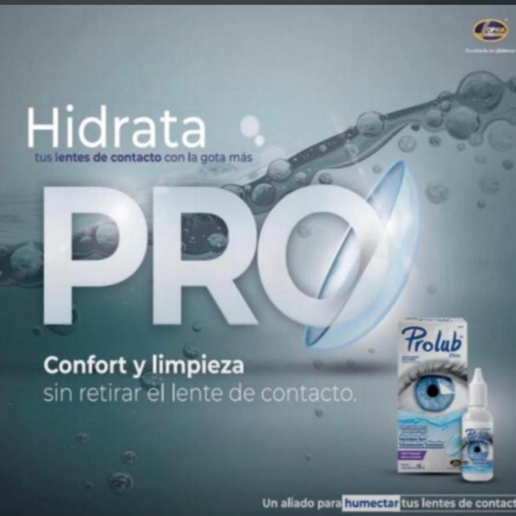 PROLUB Gotas humetactantes para lentes de contacto Blandos