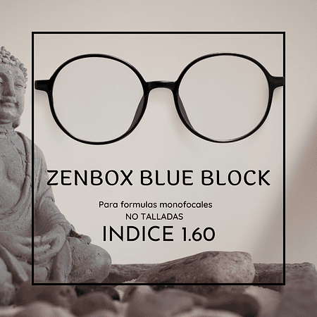 ZENBOX Alto indice 1.60 Blue Block