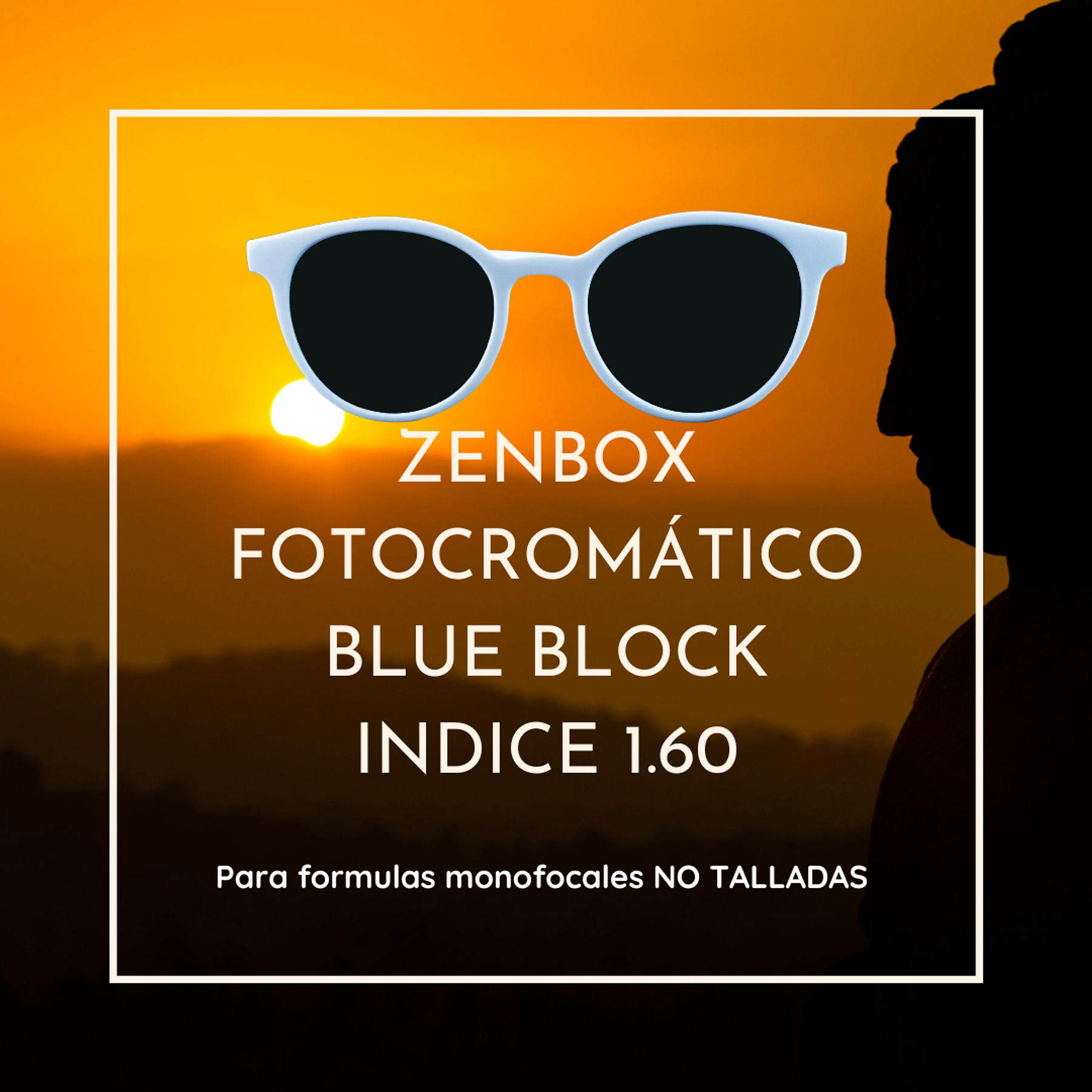 ZENBOX Alto indice 1.60 Blue Balance Fotocromatico