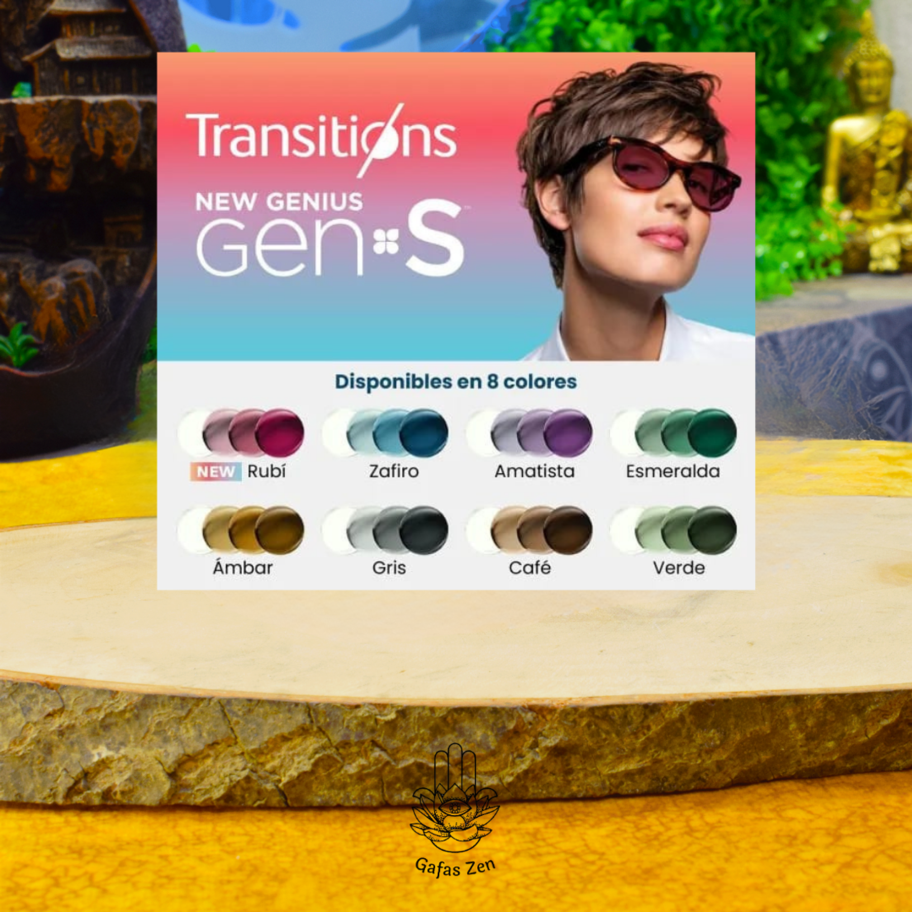 Transitions GEN S RUBI TALLADO ZENBOX