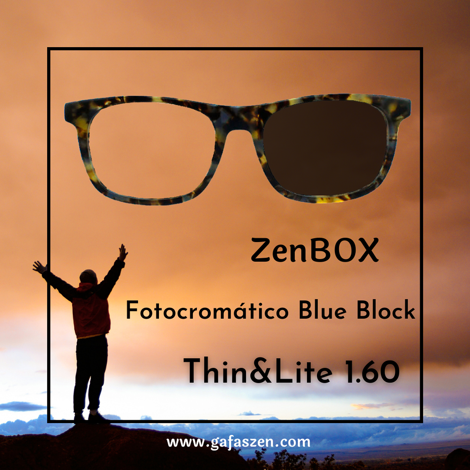 ZENBOX Thin&Lite Fotocromático Blue Block Alto Indice