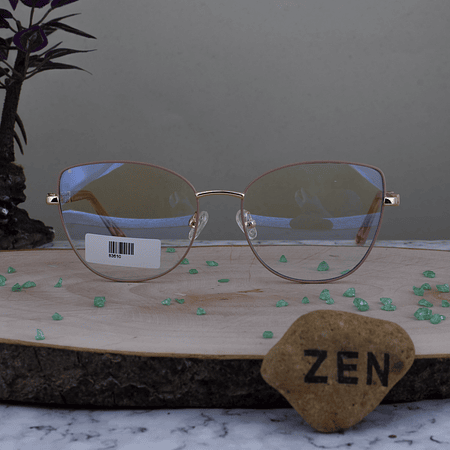 ZEN 83610 C5 Metal Agatada Nude Dorado Rosa Brazo Escarchado Oro Rosa