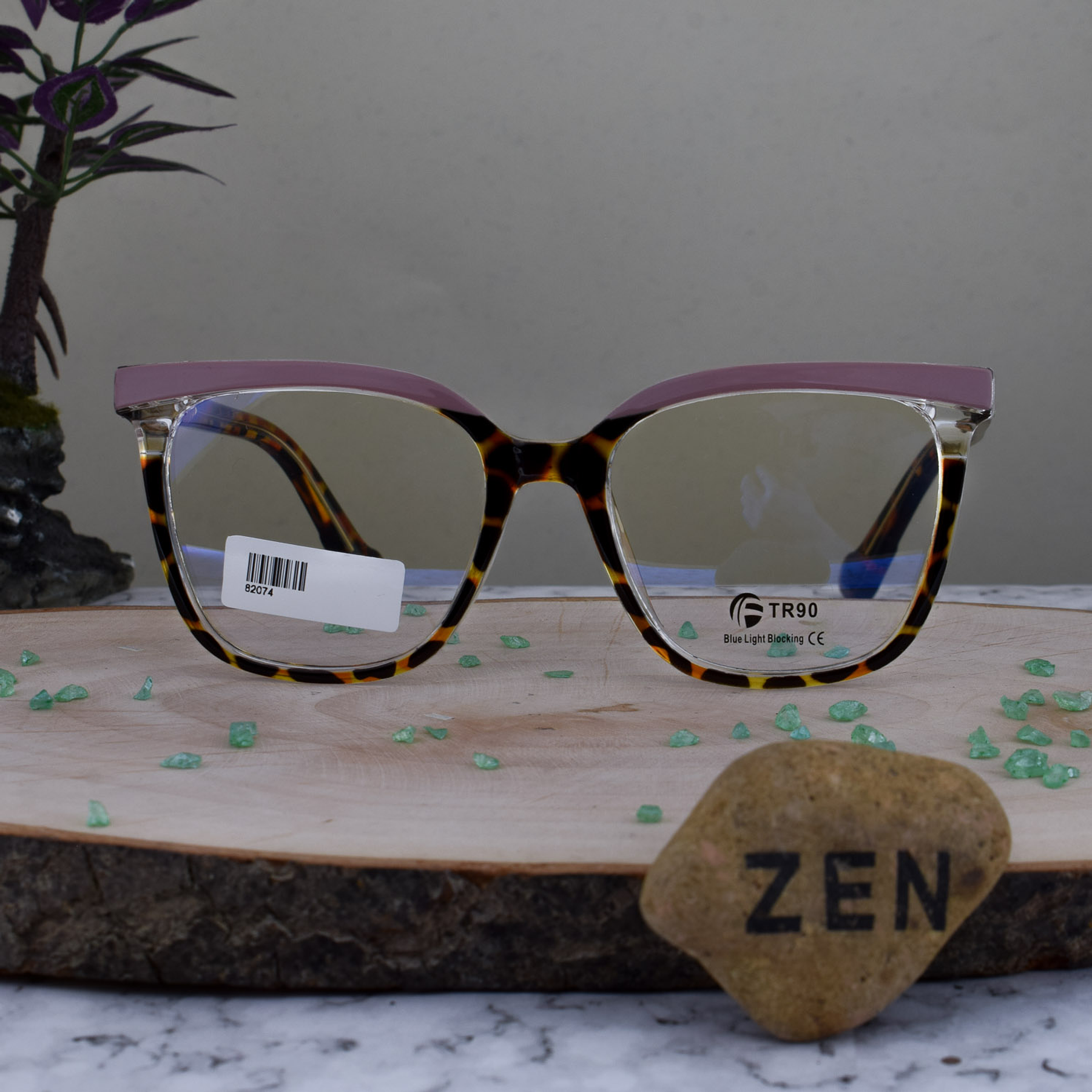 ZEN 82074 C5 Acetato Agatada Bicolor Nude Carey