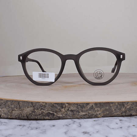 Borcelle MY0204 C02A TR90 Redonda Gris Mate Flex Terminal Bicolor Gris Beige