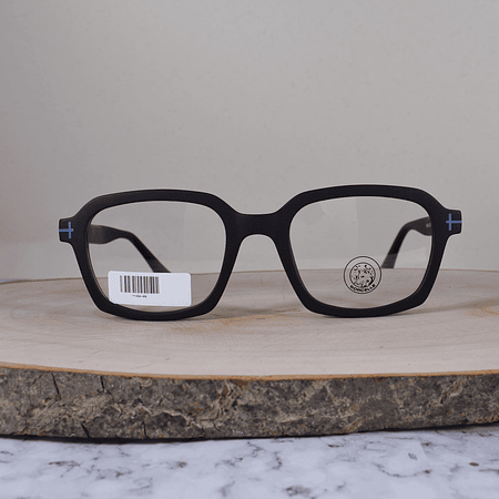 Borcelle MR0408 C01Y TR90 Cuadrada Negro Mate Flex