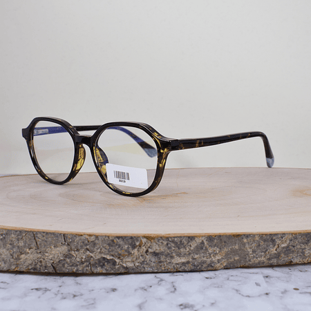 Danu 20213 C1 Acetato Hexagonal Ovalada Carey Flex Terminal Azul