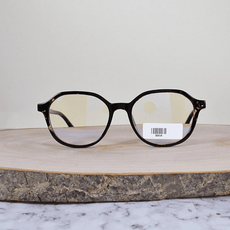 Danu 20213 C1 Acetato Hexagonal Ovalada Carey Flex Terminal Azul