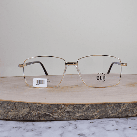 OLD SA8601 Metálica Cuadrada Dorada Flex Brazo Metálico Terminal Acetato Negro