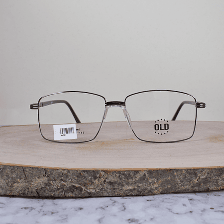 OLD SA8601 Metálica Cuadrada Gris Flex Brazo Metálico Terminal Acetato Gris Translúcido