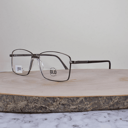 OLD SA8601 Metálica Cuadrada Gris Flex Brazo Metálico Terminal Acetato Gris Translúcido