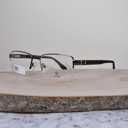 FE Man LE6261 C2 Metálica Al Aire Cuadrada Café Flex