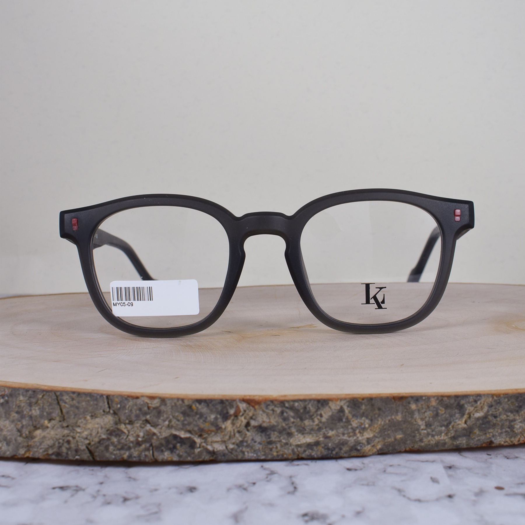 LK MY0509 C02A TR90 Cuadrada Gris Mate Flex