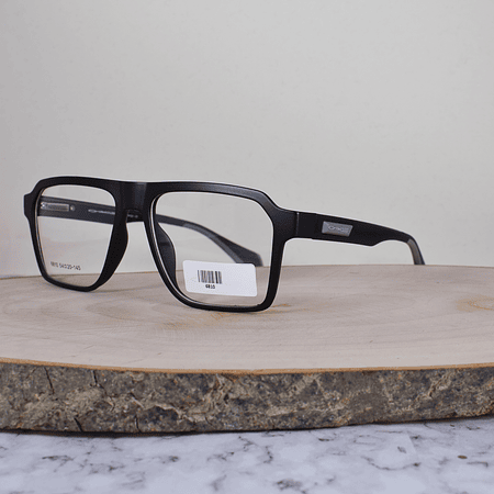 Oakle 6810 C1 TR90 Cuadrada Negro Mate Flex Brazo Negro Terminal Negro Gris