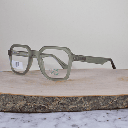 ULTEM95 RB7114 C49 TR90 Cuadrada Verde Semi Translúcido Flex