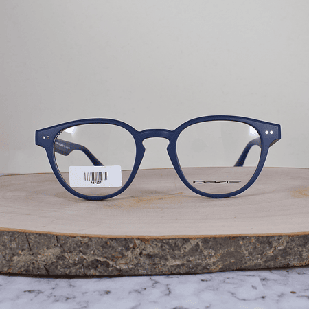 Oakle RB7107 C47 TR90 Ovalada Azul Mate Flex 