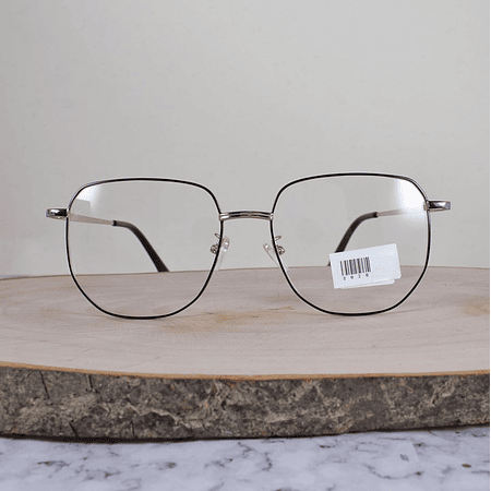 Silfo OSM 8020 Metálica Cuidrada Plateada Negro Flex Brazo Plateado Terminal Negro