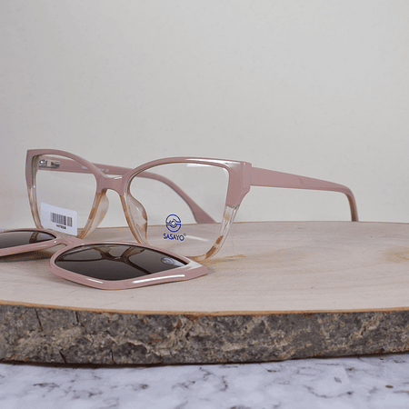 ZEN MS T6006 C2 Acetato Agatada Sobre Puesto Piel Translúcido Piel Flex