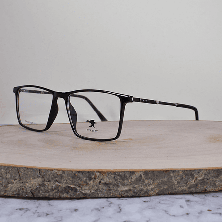 Crow TR80241 C2 Acetato Cuadrada Negra Flex Brazo Metálico Verde Terminal Negro