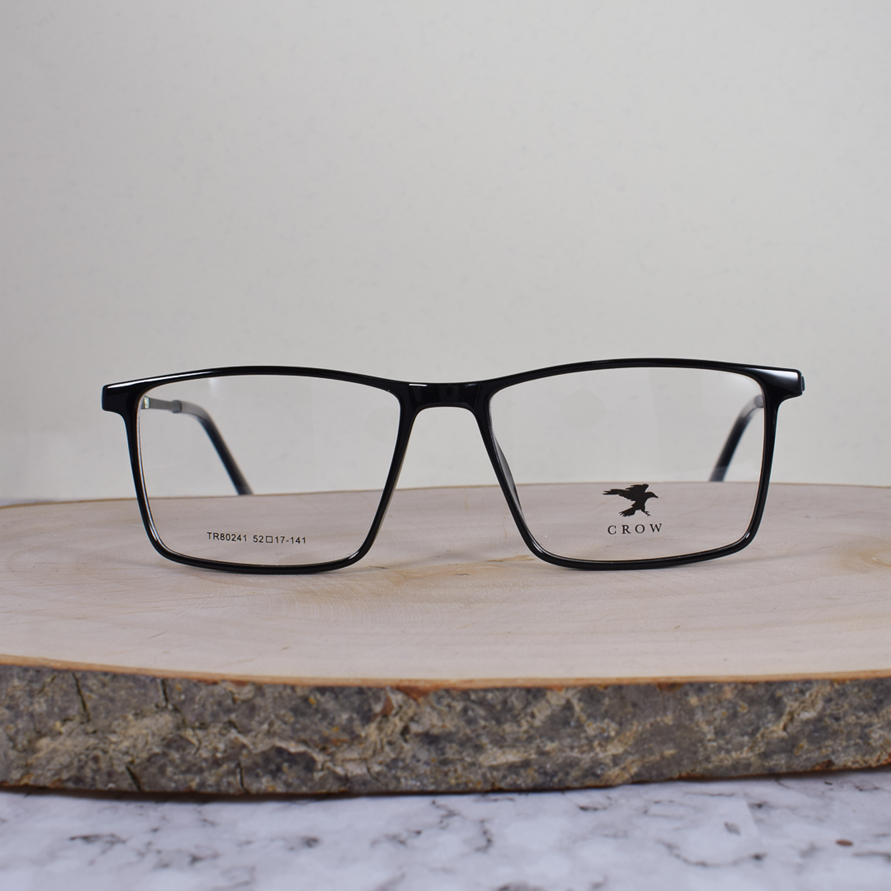 Crow TR80241 C2 Acetato Cuadrada Negra Flex Brazo Metálico Verde Terminal Negro