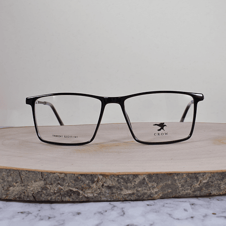 Crow TR80241 C2 Acetato Cuadrada Negra Flex Brazo Metálico Verde Terminal Negro