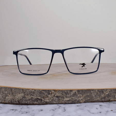 Crow TR80241 C6 Acetato Cuadrada Azul Flex Brazo Metálico Azul Terminal Azul