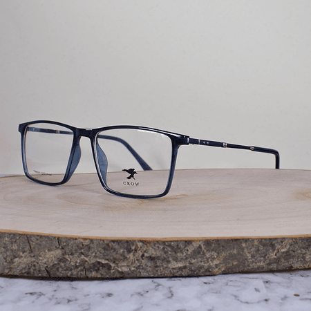 Crow TR80241 C6 Acetato Cuadrada Azul Flex Brazo Metálico Azul Terminal Azul