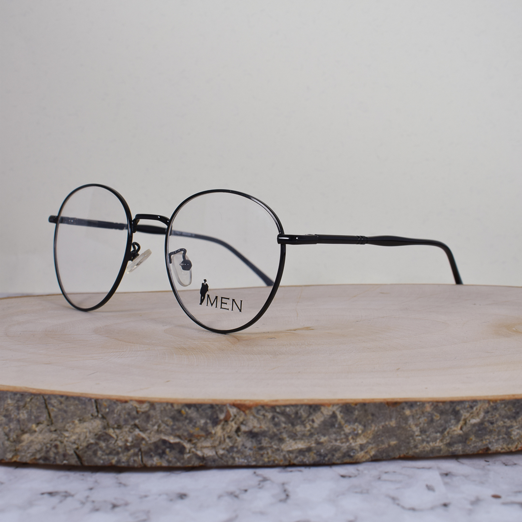 Men 88141 C1 Metálica Redonda Negra Flex