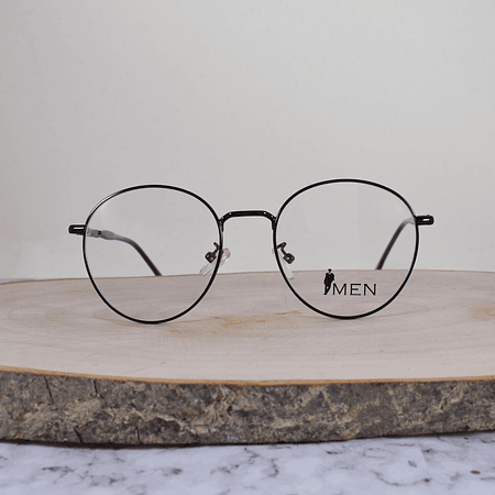 Men 88141 C1 Metálica Redonda Negra Flex