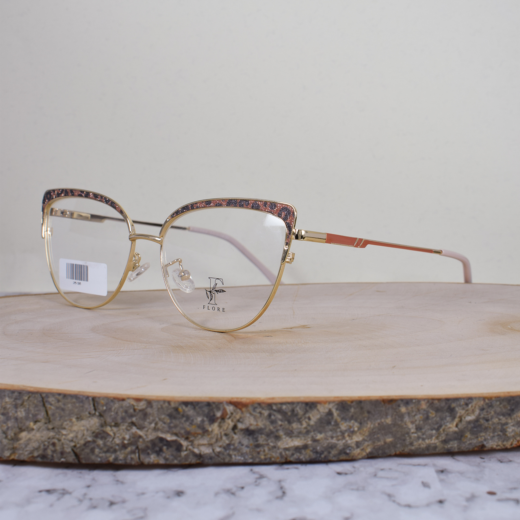 Flore G95 305 Metálica Agatada Dorada Animal Print Escarchado Rosa Negro Flex Brazo Metálico Café Anaranjado Terminal Piel