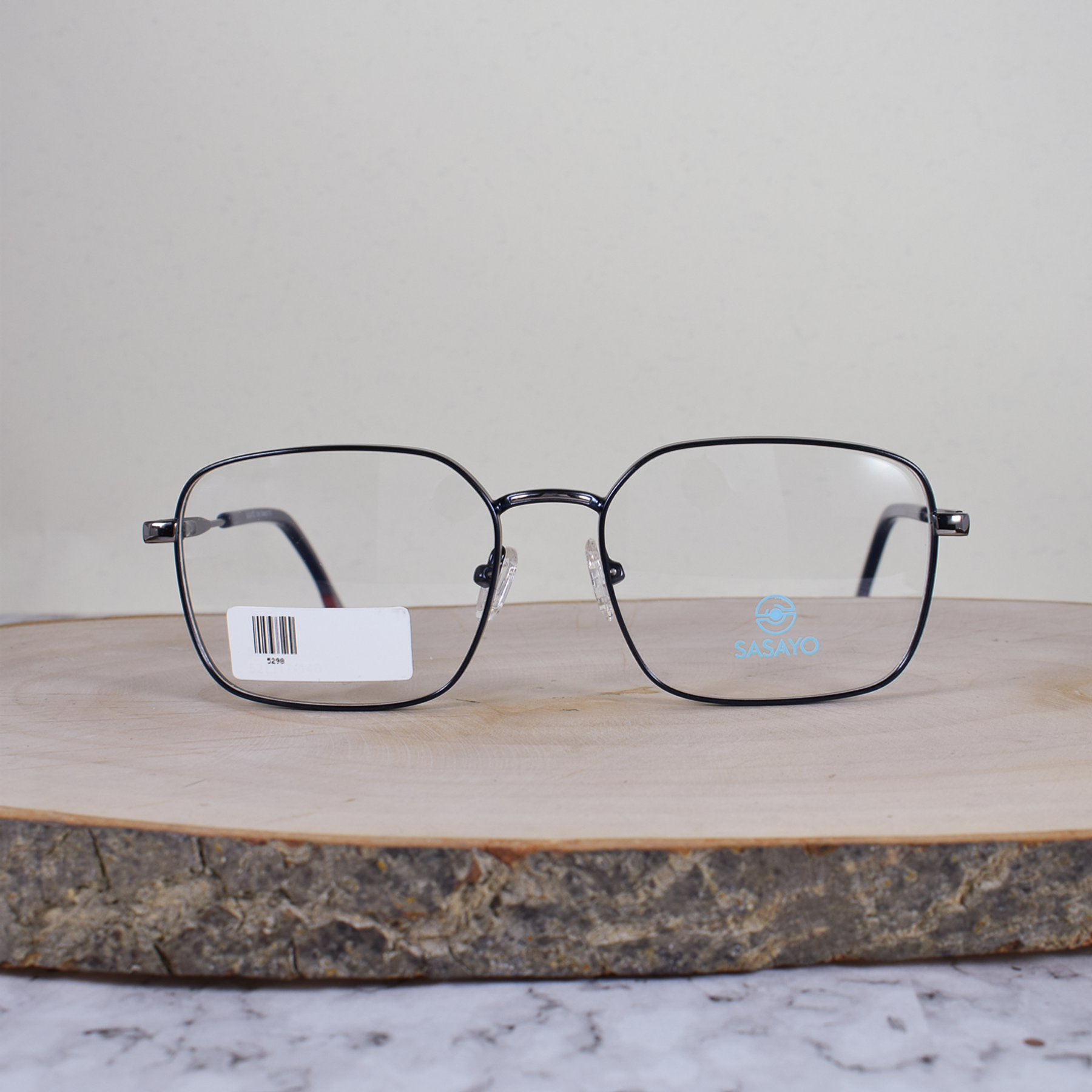 ZEN 5298 C4 Metálica Cuadrada Azul Flex Brazo Metálico Terminal Azul Rojo