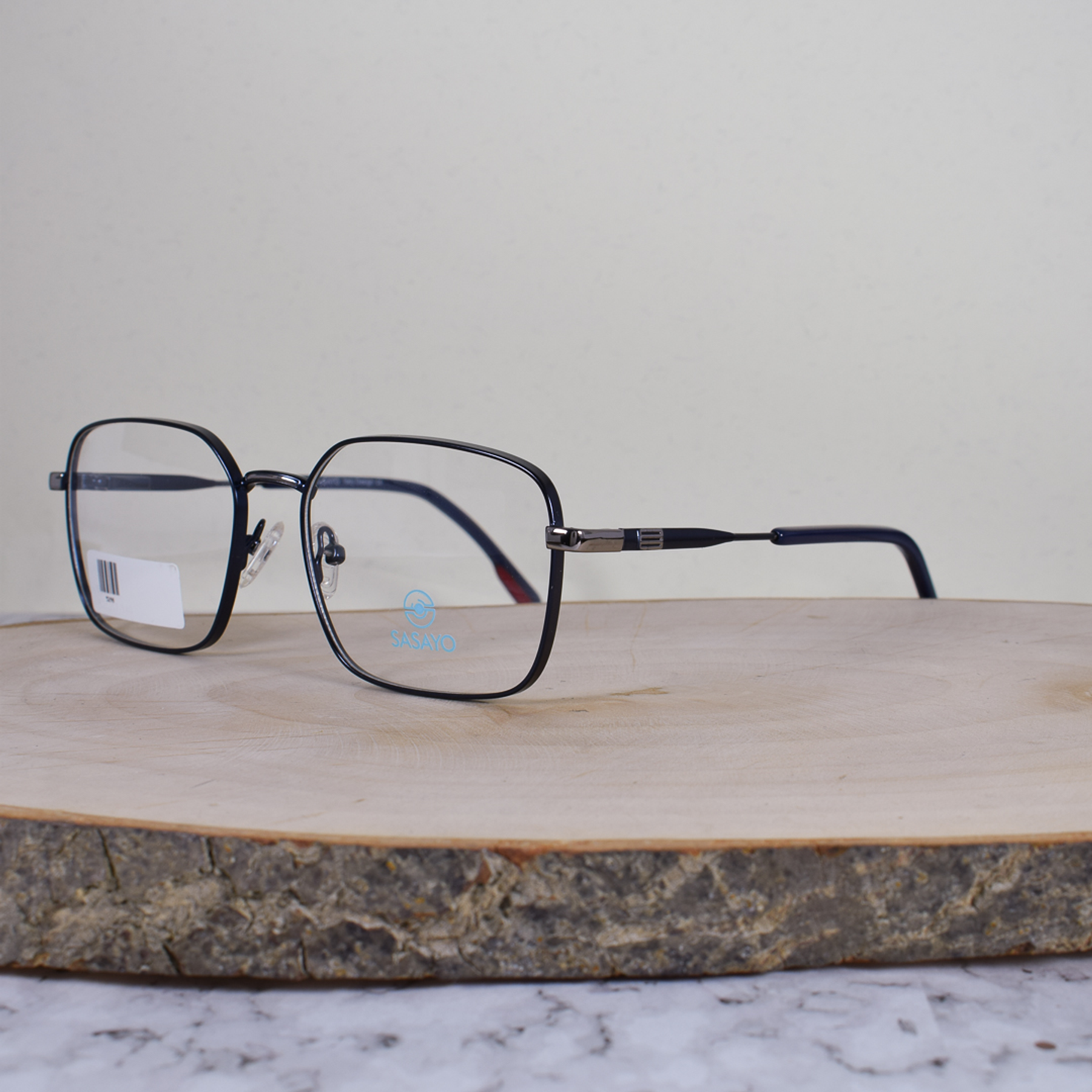 ZEN 5298 C4 Metálica Cuadrada Azul Flex Brazo Metálico Terminal Azul Rojo