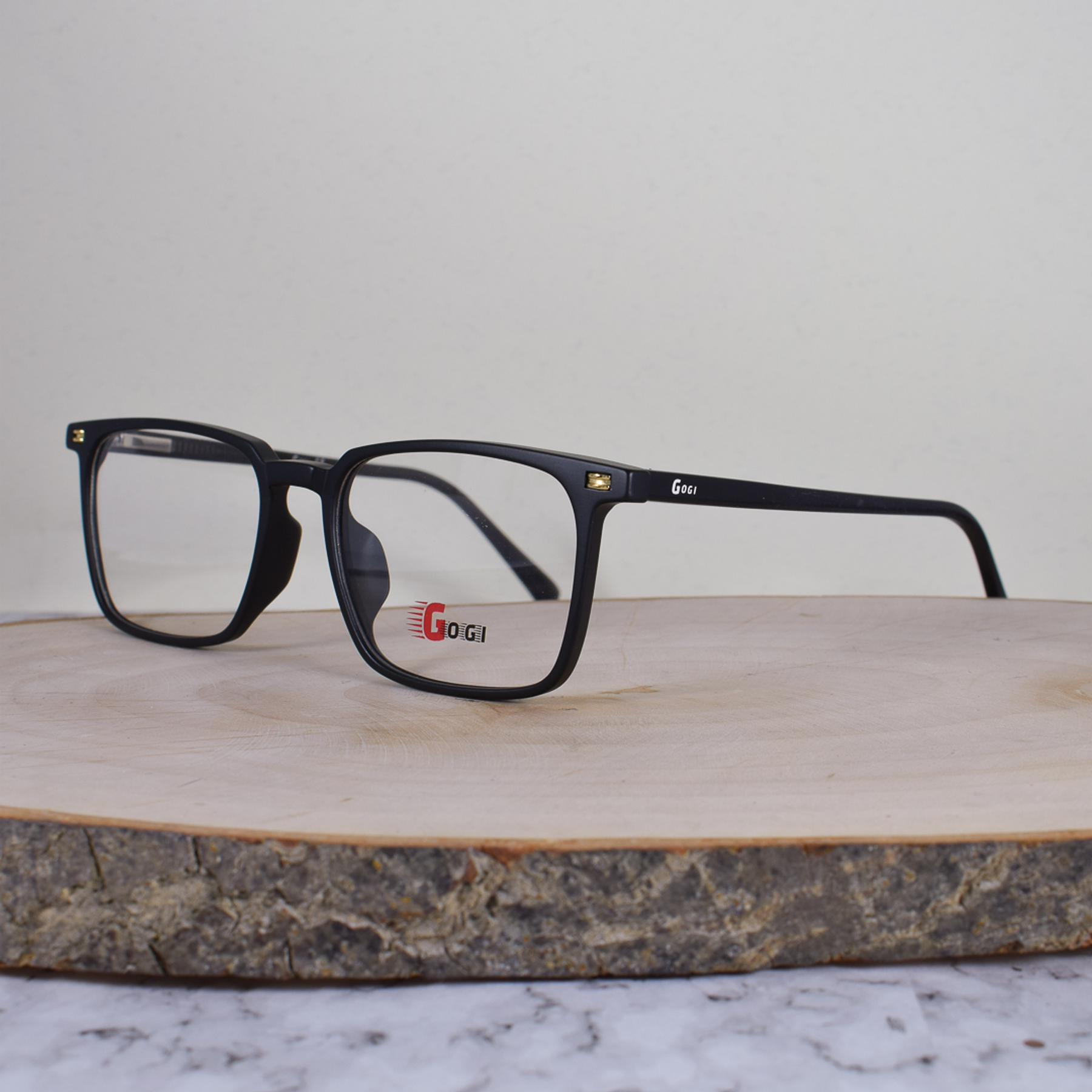 Gogi 28007 C2 TR90 Cuadrada Negro Mate Flex