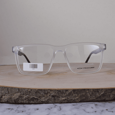 Oake CA913 C22 TR-90 Cuadrada Semi Translúcida Flex Brazo Gris Verde