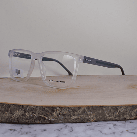 Oake CA913 C22 TR-90 Cuadrada Semi Translúcida Flex Brazo Gris Verde