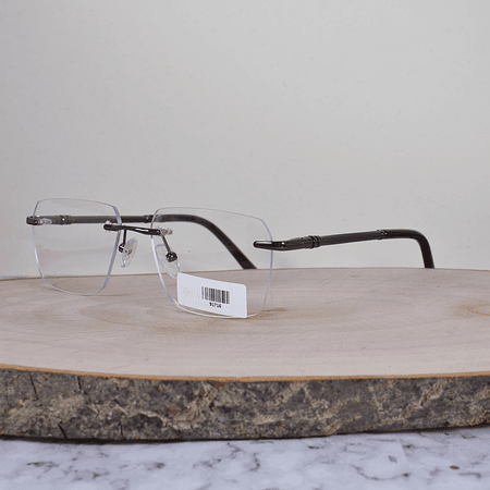 ZEN 91716 C5 Metálica Cuadrada 3 Piezas Gris Oscuro Flex Brazo Detallado Gris Terminal Negro