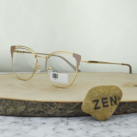 ZEN 95537 C4 Agatada Metalica Nude Dorado Brazo Flex