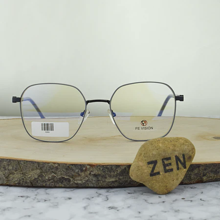 Fe Visión 82002 C4 Metalica Semi Hexagonal Gris Mate Brazo Flex Tr90 