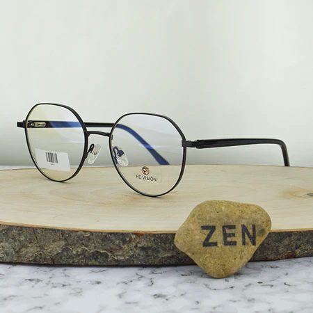 Fe Visión 82010 C8 Metálica Hexagonal Redonda Negra Brazo Flex 