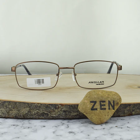 Amshar AM8728 C4 Metalica Rectangular Café Cromado 