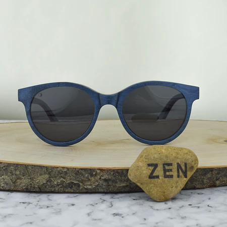 Dlion Sol DLN653 C2 Acetato Azul Detalles Naranjas 