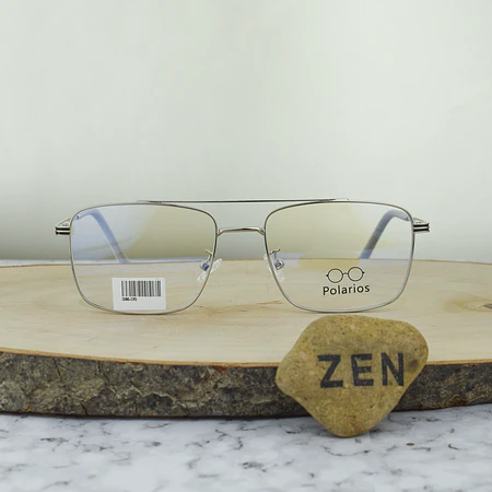 Polarios G95280 Metalica Doble Puente Cuadrada Plateada Brazo Flex  