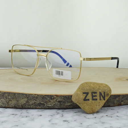 Onor TJ27003 C6 Metalica Doble Puente Dorado Brazo Flex Terminal Negro con Lineas Blancas y Verdes 